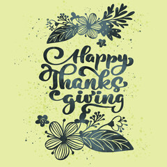 happy thanks giving background