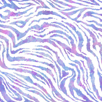 Abstract watercolour animal print