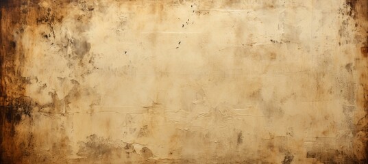 Aged old vintage paper texture background. Generative AI technology.