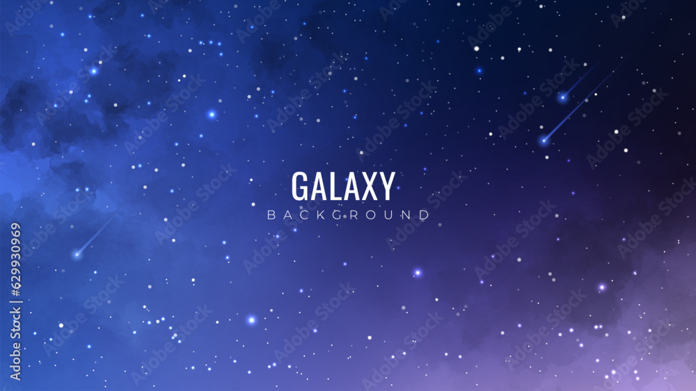 Wall mural night sky background. galaxy background. starry night sky.