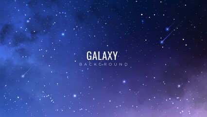 Fototapeta Night sky background. Galaxy background. Starry night sky. obraz
