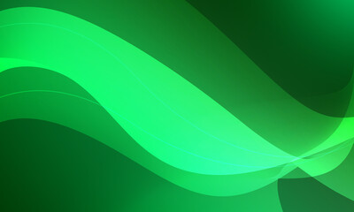 green round curve lines with shine light abstract background