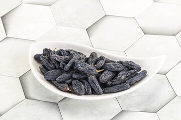 Blue raisin - dry grape berries