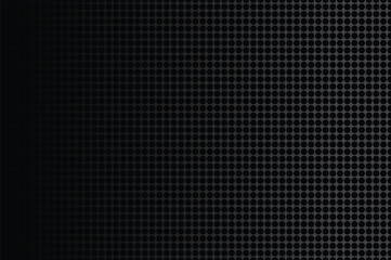Black background with dot pattern