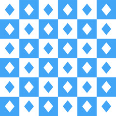 Blue diamond pattern. diamond seamless pattern vector. diamond pattern. Decorative elements, floor tiles, wall tiles, bathroom tiles, swimming pool tiles.