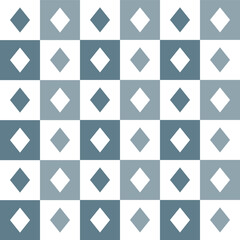 Grey diamond pattern. diamond seamless pattern vector. diamond pattern. Decorative elements, floor tiles, wall tiles, bathroom tiles, swimming pool tiles.