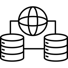 Network Data Icon