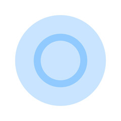 plate flat icon