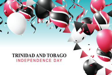 Trinidad and Tobago Independence Day background.