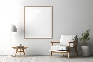 Modern Living Area, generative, ai