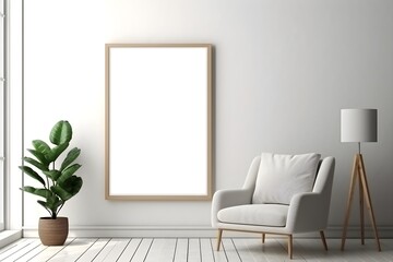 Minimalist Gallery Presentation, generative, ai