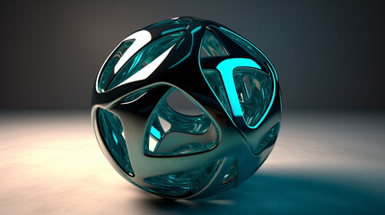 球体のオブジェ