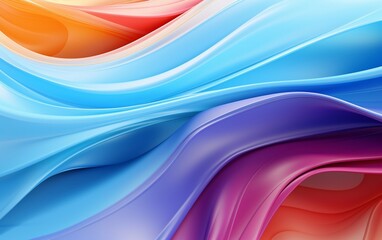 Vibrant Abstract Lines Colorful Texture Background. Generative Ai