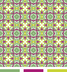 Lacey Boho Geometric Linear Design, Vector Seamless Repeating Pattern