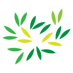 leaf vector illustration design