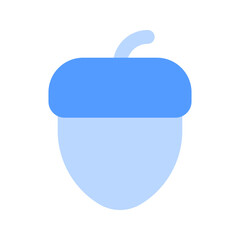 acorn duotone icon