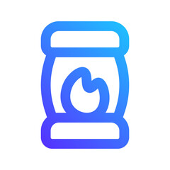 lantern gradient icon