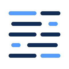 Obraz premium fog outline color icon