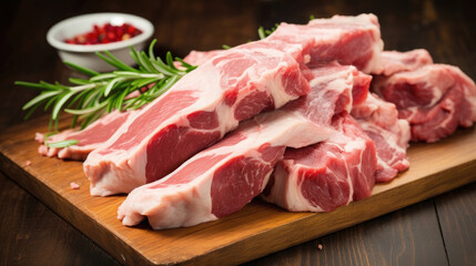 A Cut Of lamb, Bright photography , HD Background