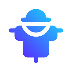 scarecrow gradient fill icon