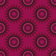 Abstract contemporary seamless pattern. Vibrant print. Modern vector texture.