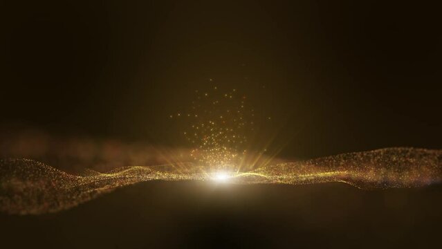 Glitter light blue particles stage and light shine, isolated transparent background. Alpha channel ready.
