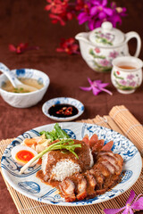 Crispy Pork with Rice