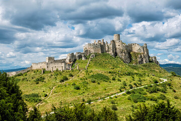 Fototapeta na wymiar Spis castle ruins, Slovakia