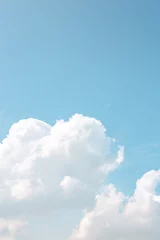 blue sky with clouds © 박효철