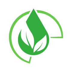 Obraz premium go green icon illustration vector