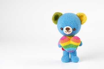 動物のあみぐるみ　LGBTQイメージ