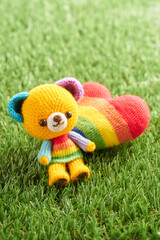 動物のあみぐるみ　LGBTQイメージ