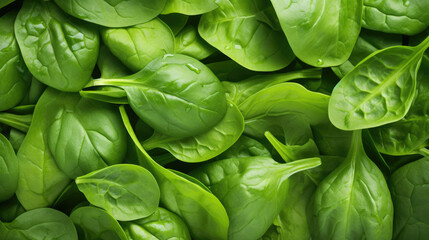 Fototapeta na wymiar Spinach background , Background, Generative Ai
