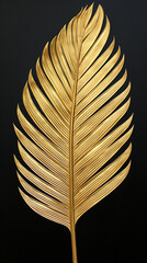 folha dourada arte de luxo 
