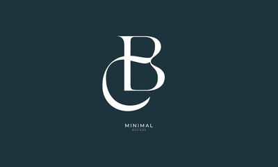 Alphabet letter icon monogram logo BC © iDESIGN_4U
