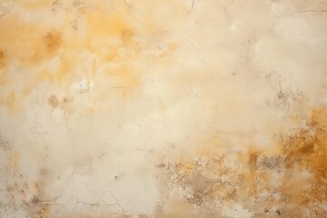 Colour old concrete wall texture background. Close up retro plain cream color cement wall background texture. Design paper vintage parchment element. 