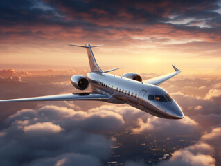 Fototapeta premium airplane in the sky