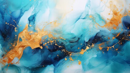 Fototapeta premium abstract watercolor painting