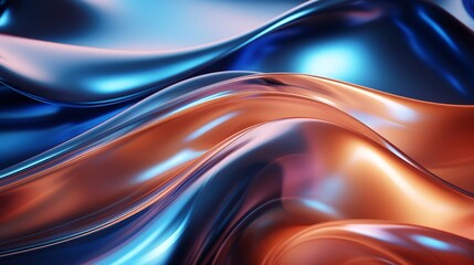 abstract background with waves