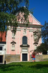 Antigua iglesia dominica en Ptuj, Eslovenia
