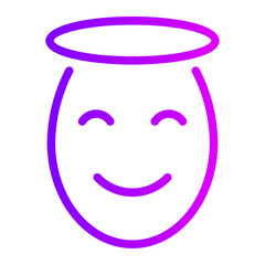 angel gradient icon