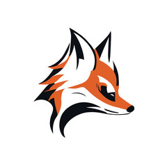 Obraz premium Fox head icon