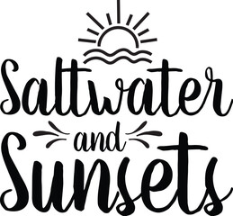 Beach SVG T Shirt Design