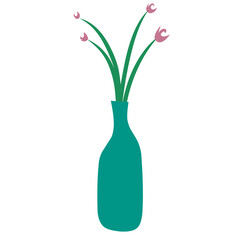 Vector illustration of isolated Flowers