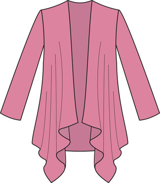Cardigan clip art preview