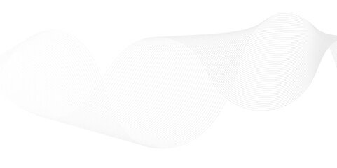 Fototapeta premium Abstract white blend wave lines and technology background. Modern white flowing wave lines and glowing moving lines. Futuristic technology and sound wave lines background. 