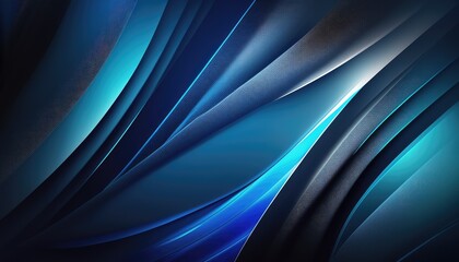 eye-catching abstract blue wallpaper for home or office decor generative ai