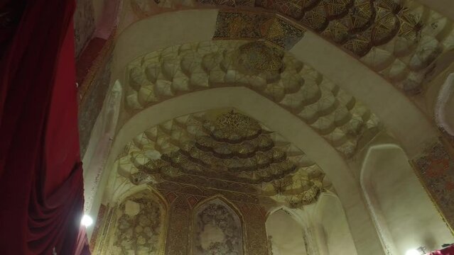Arg-e Karim Khan Citadel ceiling Shiraz Iran