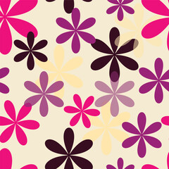 Abstract colorful flower background Illustrato