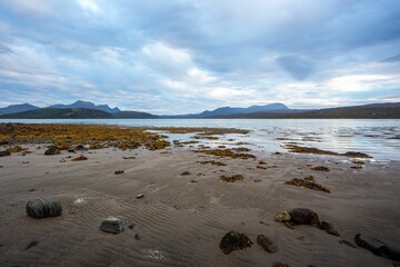 Picture of a pristine beach in perfect condition in Tongue, United Kingdom